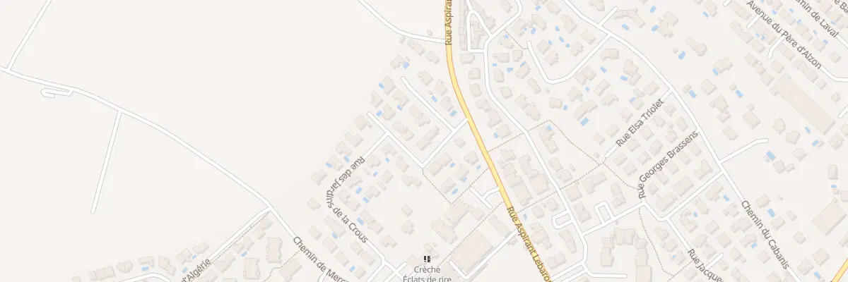Plan du 24 Rue des Jardins de la Crous à Montagnac