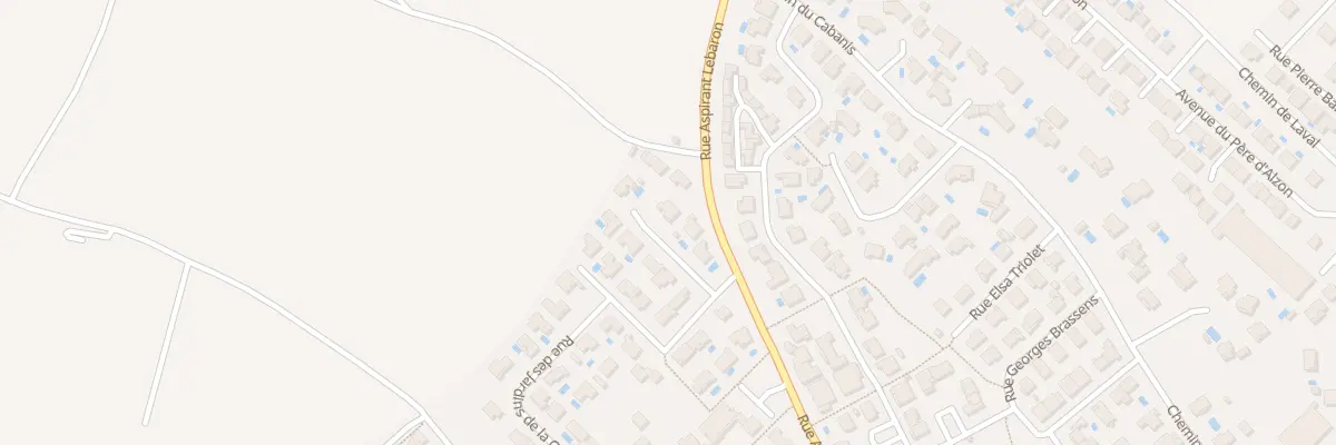 Plan du 6 Rue des Jardins de la Crous à Montagnac