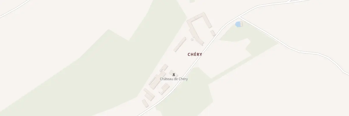 Plan du 33 Chéry Hameau à Coulangeron