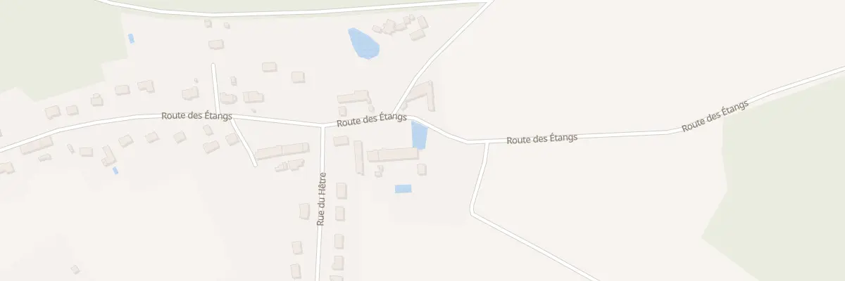 Plan du 50 Rte des Etangs à Charbuy
