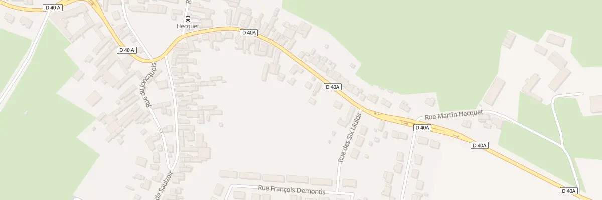 Plan du 26T Rue Martin Hecquet à Verchain-Maugré