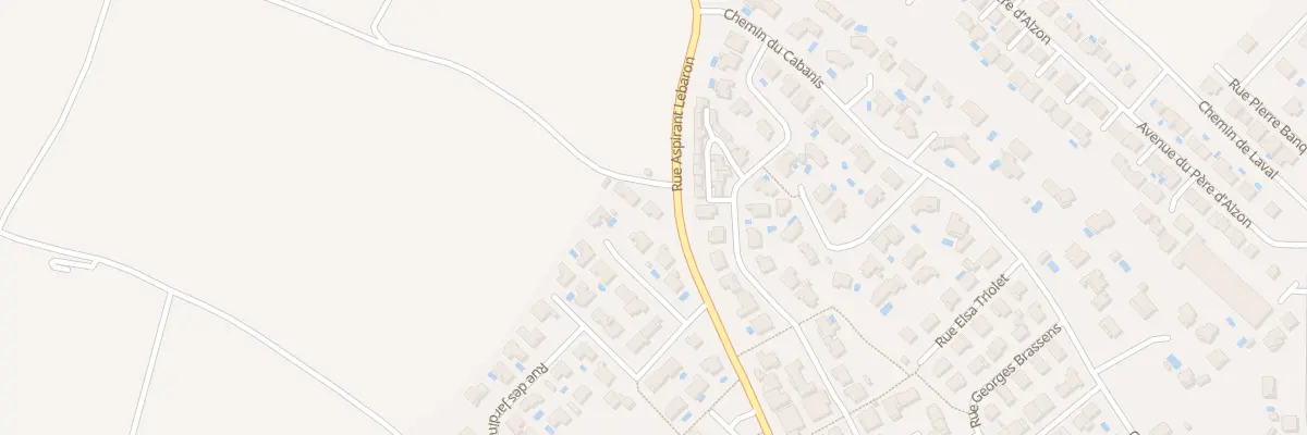 Plan du 8 Rue des Jardins de la Crous à Montagnac