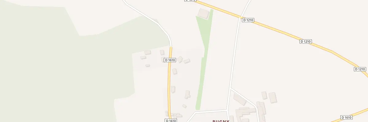 Plan du 22 Rugny(hameau) à Arcy-Sainte-Restitue