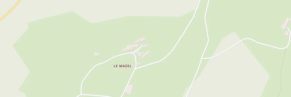 Plan du 5077 Le Mazel à Grèzes