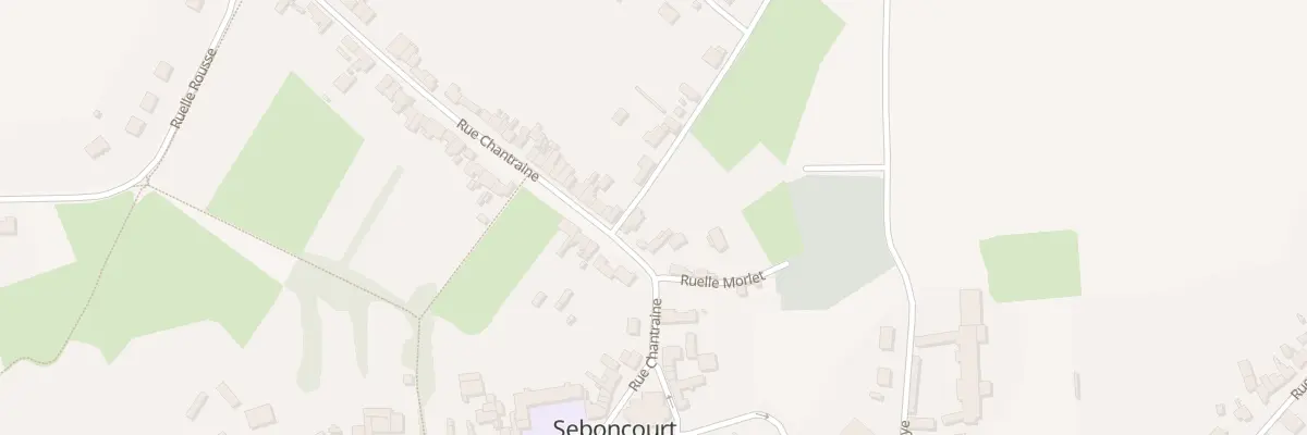 Plan du 20 Rue Chantraine à Seboncourt