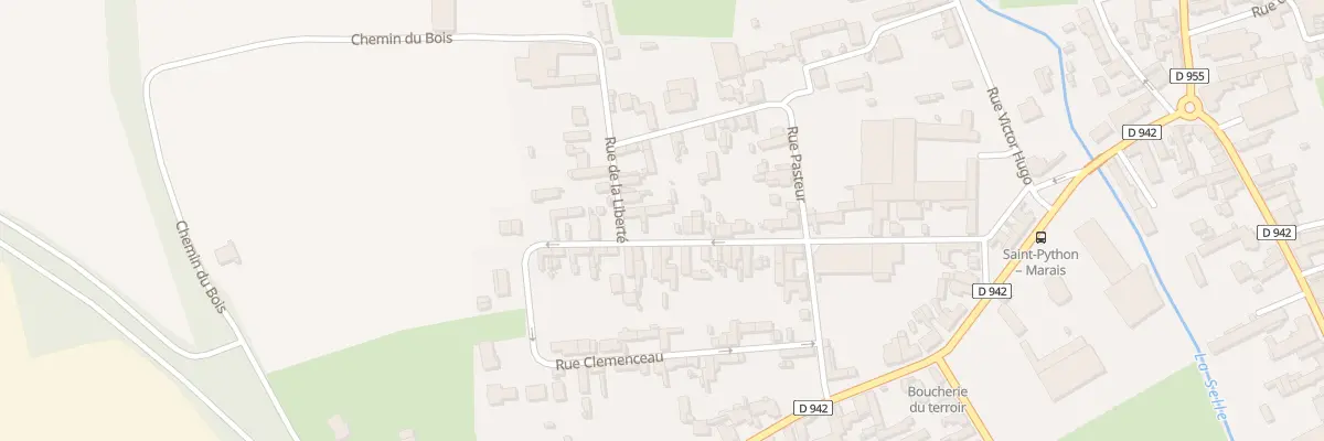 Plan du 18 Rue Gambetta à Saint-Python