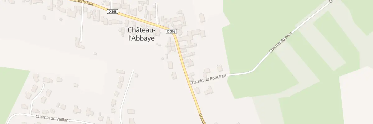 Plan du 6 Grande Rue à Château-l’Abbaye