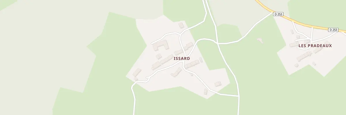 Plan du 5107 Yssard à Brousse