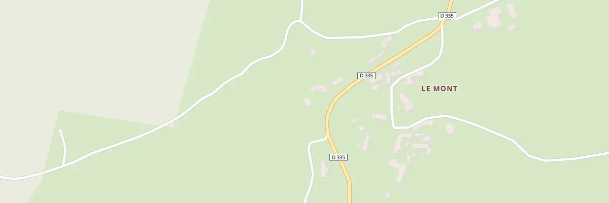 Plan du 5161 Le Mont à Grèzes