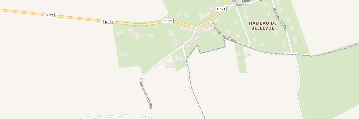 Plan du 95 Che du Bouillet à Saint-Félix