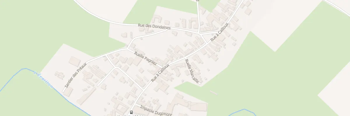 Plan du 29 Rue à Cailloux à Verchain-Maugré