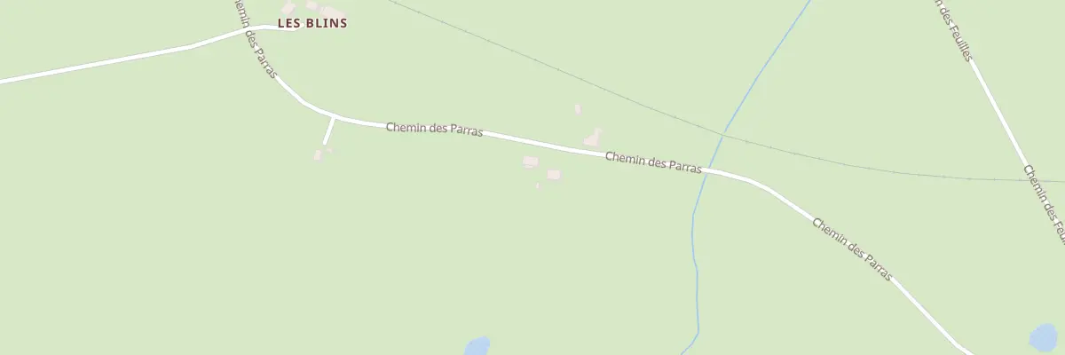 Plan du 5197 Les Blins à Montbeugny