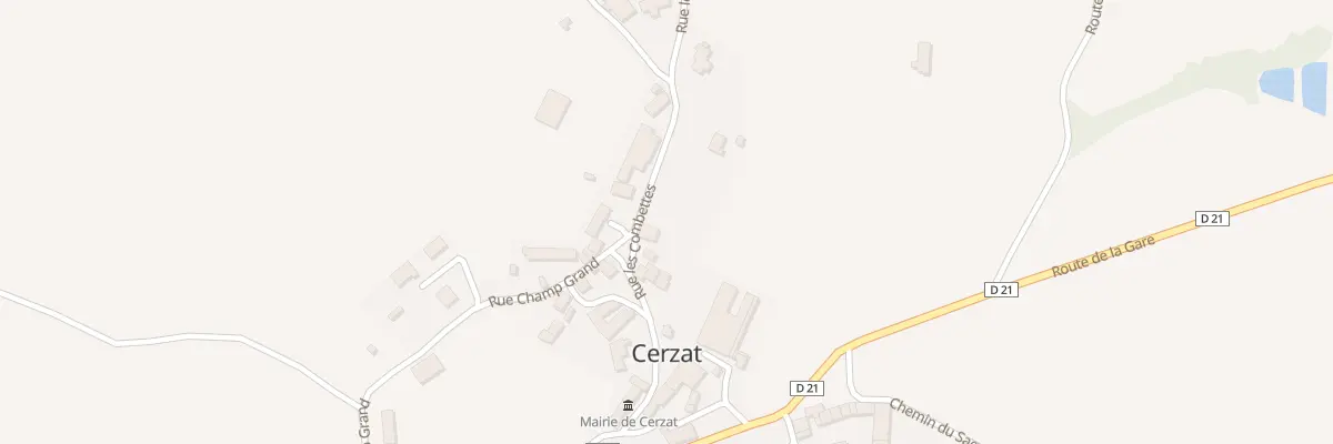 Plan du 5016 Cerzat Haut à Cerzat