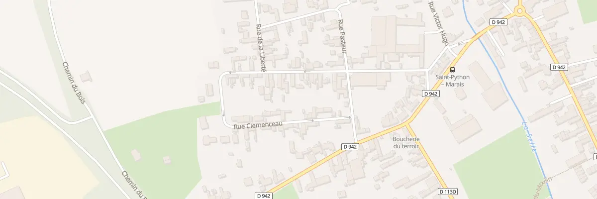 Plan du 17 Rue Gambetta à Saint-Python