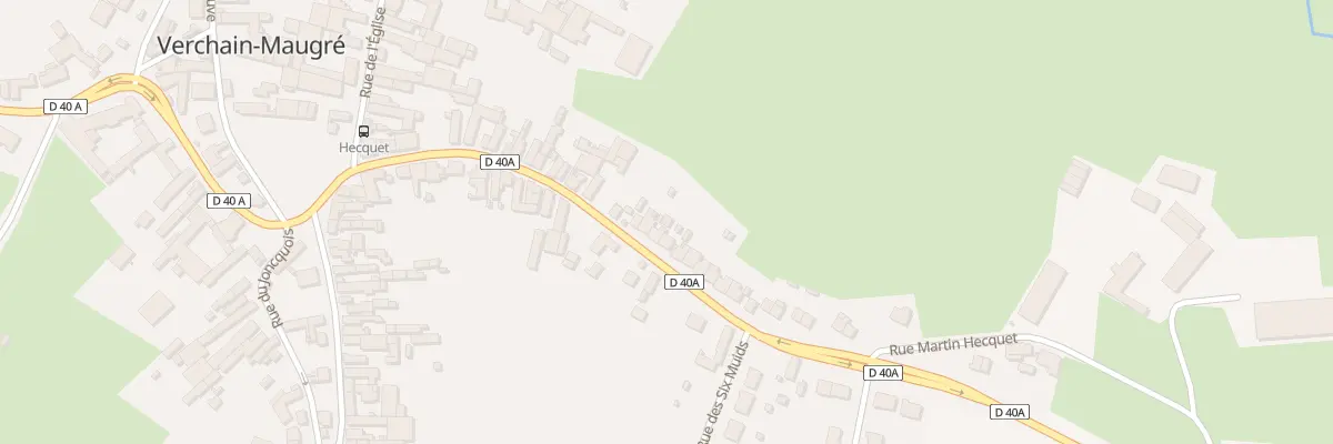 Plan du 37 Rue Martin Hecquet à Verchain-Maugré