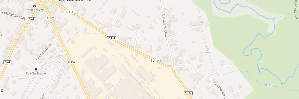 Plan du 39 Rue du Doc Eugene Phelip à Puy-Guillaume