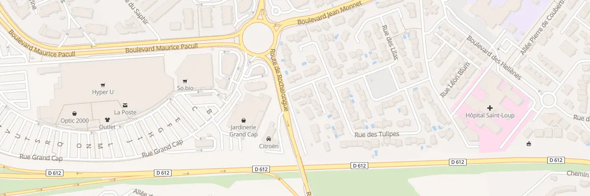 Plan du 49 Rue des Tulipes à Agde