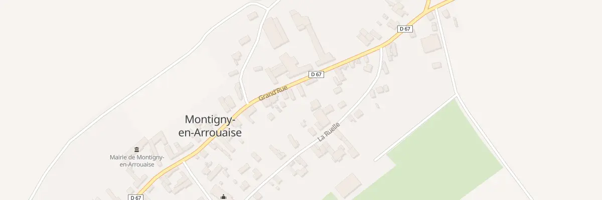 Plan du 26 Gr Grand Rue à Montigny-en-Arrouaise