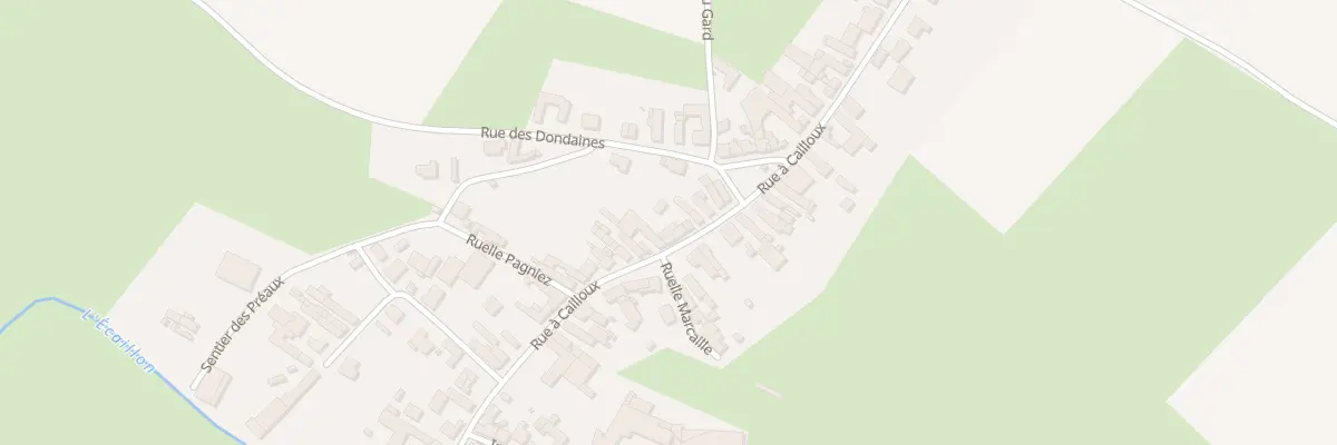 Plan du 41 Rue à Cailloux à Verchain-Maugré