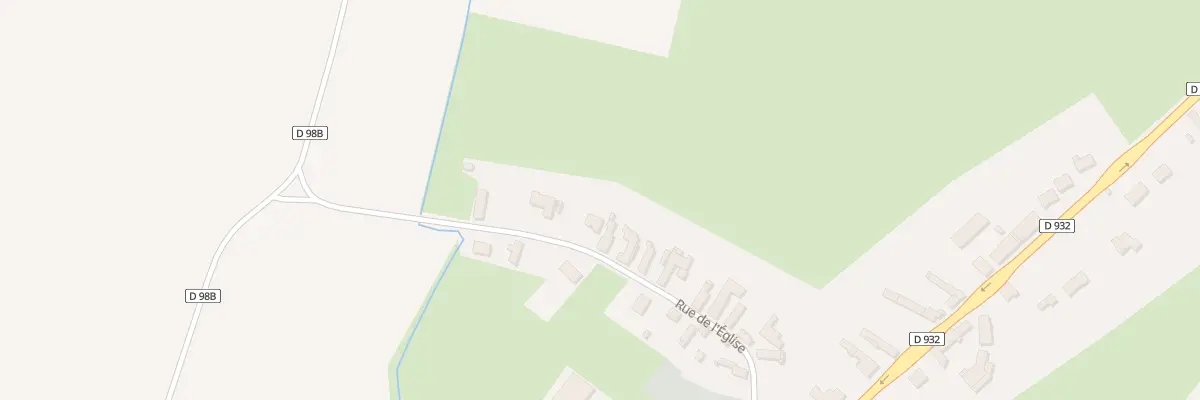 Plan du 19T Rue de l’Eglise à Reumont
