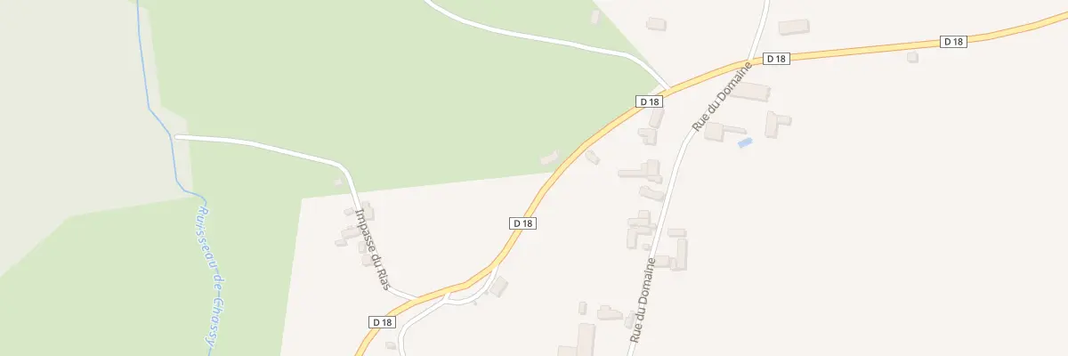 Plan du 2 Rte d’Anlezy à Ville-Langy