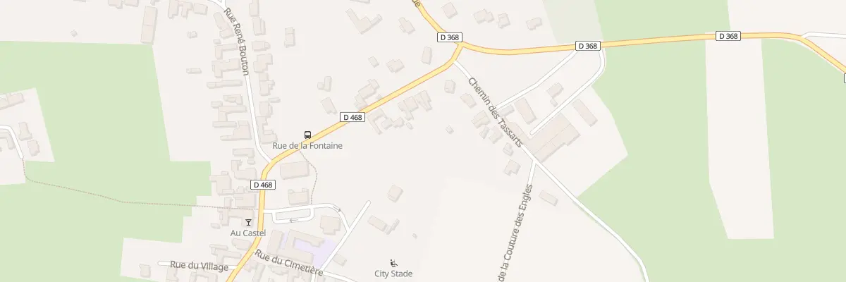 Plan du 4 Rue de la Fontaine à Château-l’Abbaye