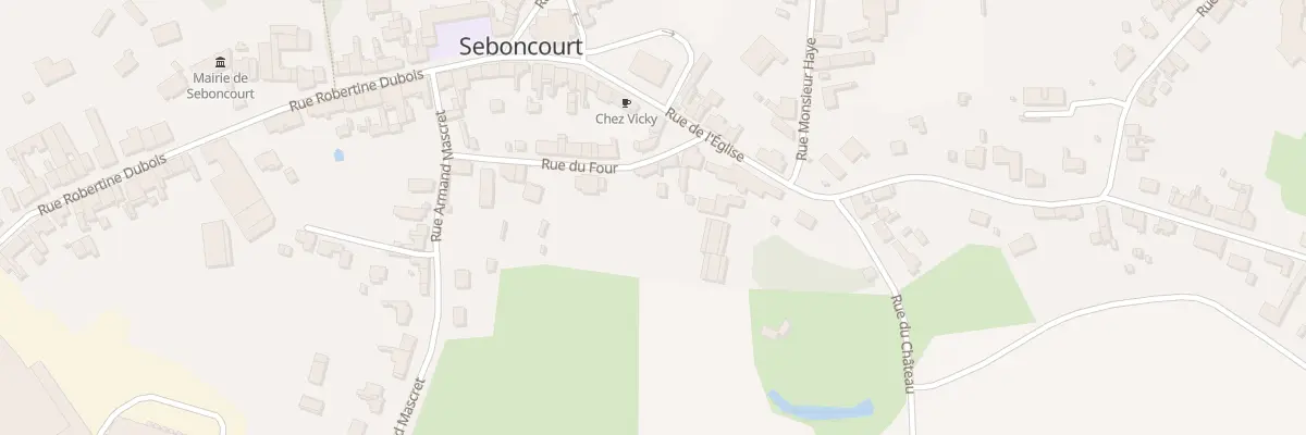 Plan du 3 Rue du Four à Seboncourt