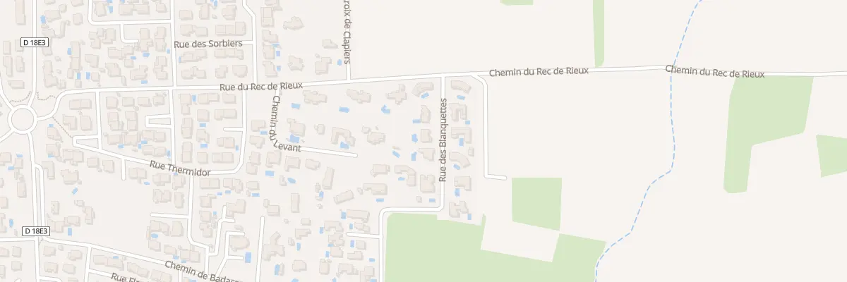 Plan du 6 Rue des Blanquettes à Florensac
