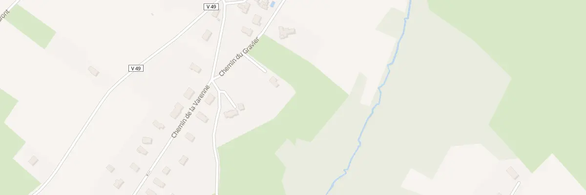 Plan du 6 Che du Gravier à Cusset