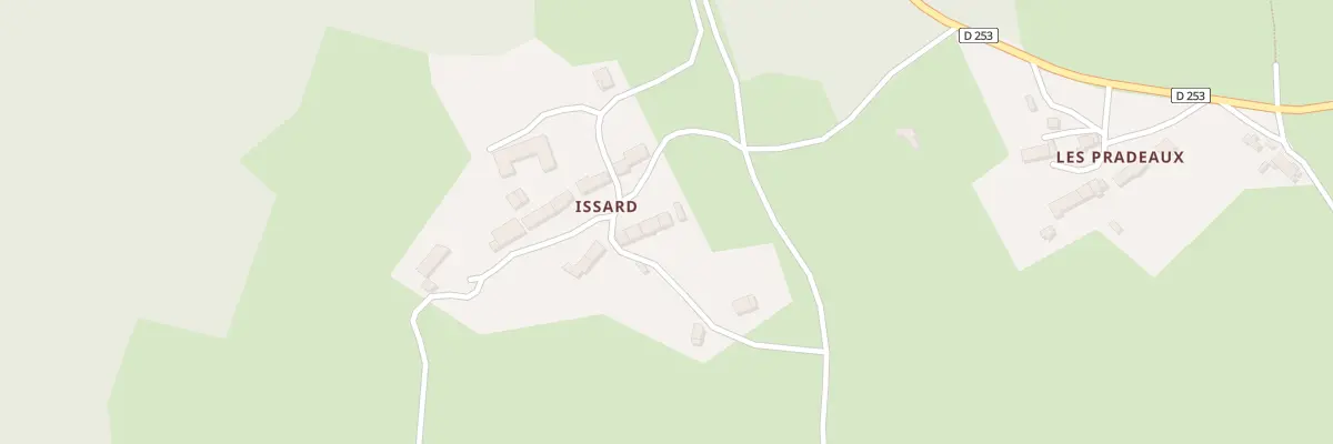 Plan du 5110 Yssard à Brousse