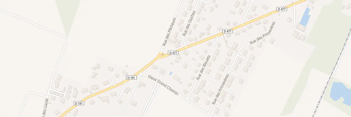 Plan du 2 Rue des Bles d’Or à Épineau-les-Voves