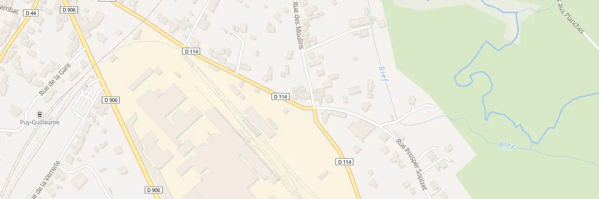 Plan du 43 Rue du Doc Eugene Phelip à Puy-Guillaume
