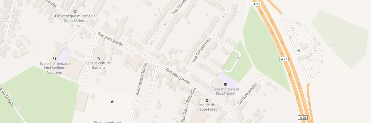 Plan du 57 Rue Gabriel Peri à Petite-Forêt