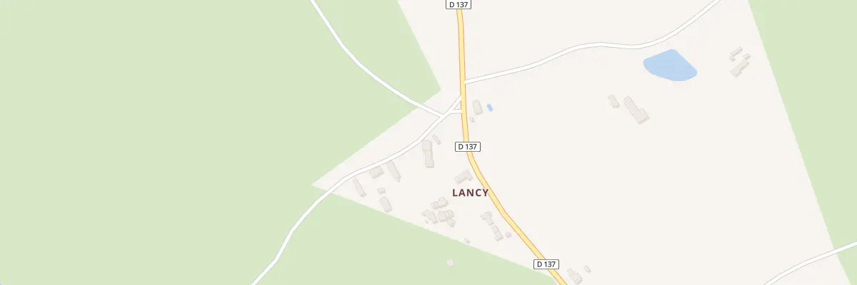 Plan du 19 Lancy à Cossaye