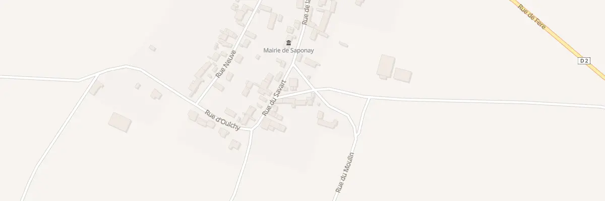 Plan du 3 Rue du Savart à Saponay