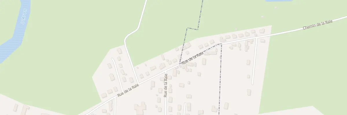 Plan du 22 Rue de la Raie à Decize