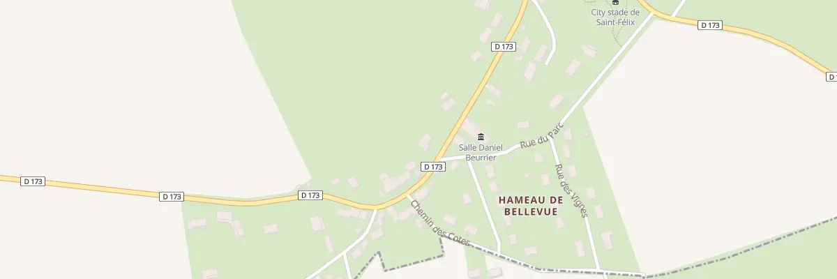 Plan du 5057 Le Bourg à Saint-Félix