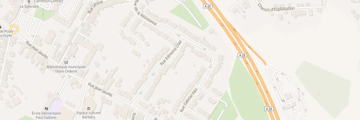Plan du 31 Rue Edmond Cher à Petite-Forêt