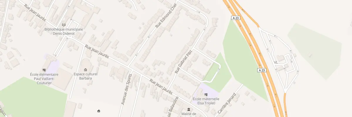 Plan du 49 Rue Gabriel Peri à Petite-Forêt