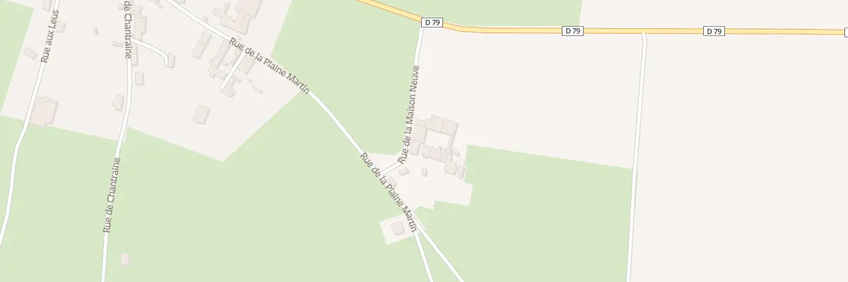 Plan du 1 La Maison Neuve à Villeneuve-sur-Fère