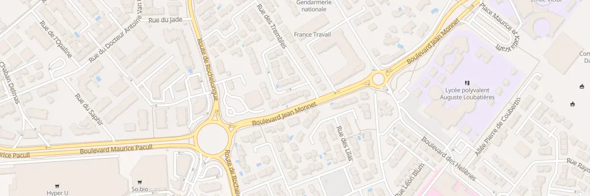 Plan du 5 Rue des Sureaux à Agde