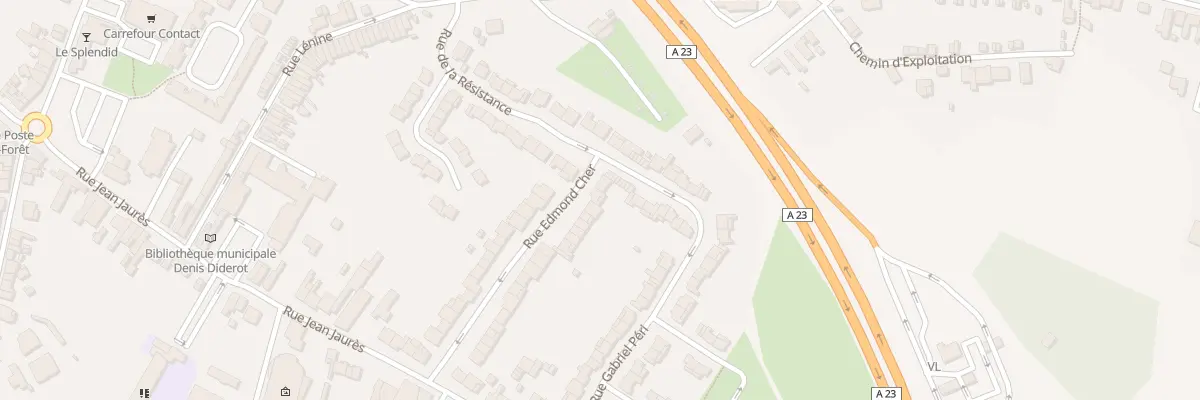 Plan du 37 Rue Edmond Cher à Petite-Forêt