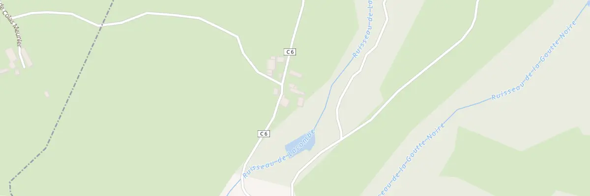 Plan du 5007 Chez Foury à Dorat