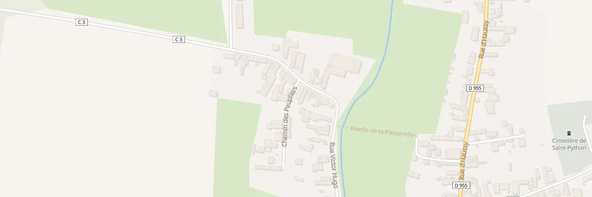 Plan du 51 Rue Victor Hugo à Saint-Python