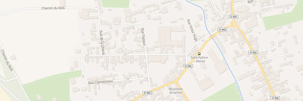 Plan du 4 Rue Gambetta à Saint-Python