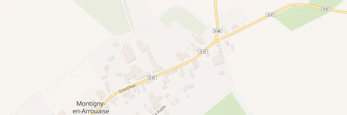 Plan du 23 Gr Grand Rue à Montigny-en-Arrouaise