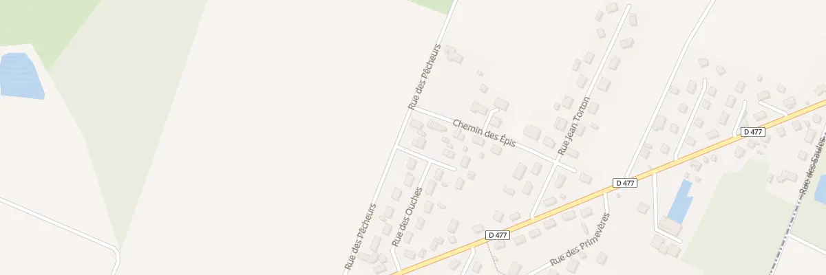 Plan du 22 Rue des Ouches à Épineau-les-Voves