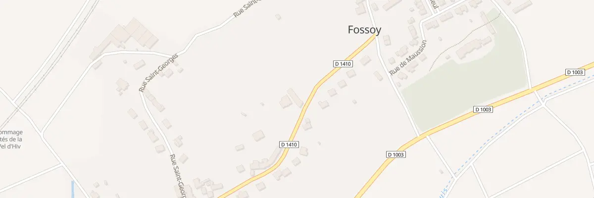 Plan du 19 Rue des Dîmes à Fossoy