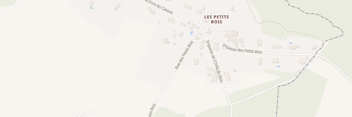 Plan du 143B Rue des Petits Bois à Saint-Yorre