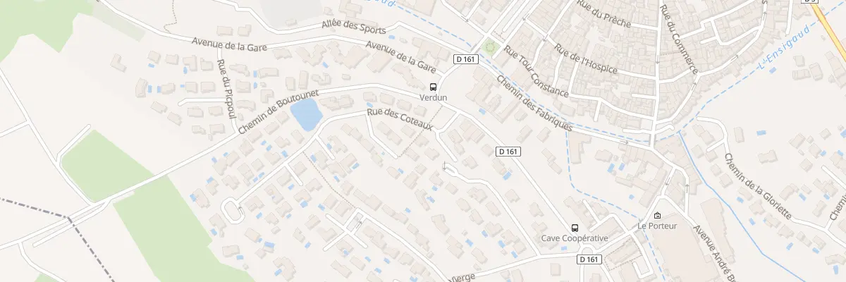 Plan du 6 Rue des Coteaux à Montagnac